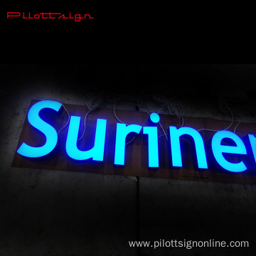Display Hanging LED Acrylic Channel Letter Signs